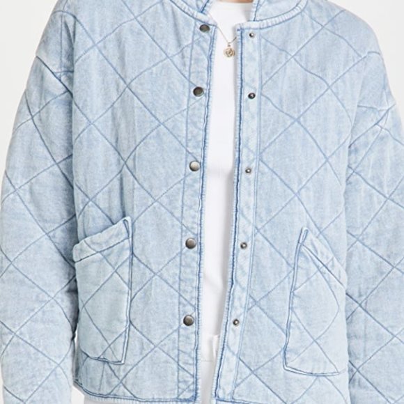 Maya Knit denim jacket WASHED INDIGO - Picture 2 of 6